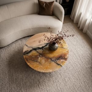 Amber Vein Luxe Coffee Table