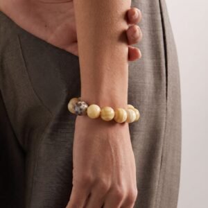 Golden Onyx Beaded Bracelet