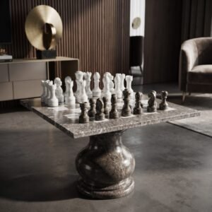 Imperial Marble Chess Table